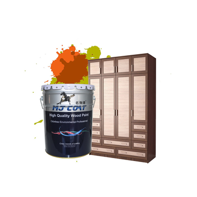 تجفيف الصفيحة الخشبية NC الخشب النهاية منخفضة VOC إعادة طلاء في 2-4 ساعات 1 جالون