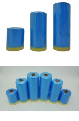 225mmx200mm طلاء السيارات اخفاء الفيلم الأزرق ورقة اخفاء