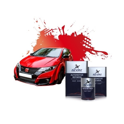 SGS Red 1K 2K ورنيش طلاء السيارات لطلاء السيارات