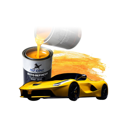 3C SGS CE طلاء غلاف السيارات الأصفر الجفاف السريع