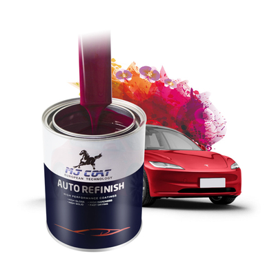 2-3 طبقات 1 لون طبقة واضحة تلقائيًا للمعادن Basecoat / Topcoat